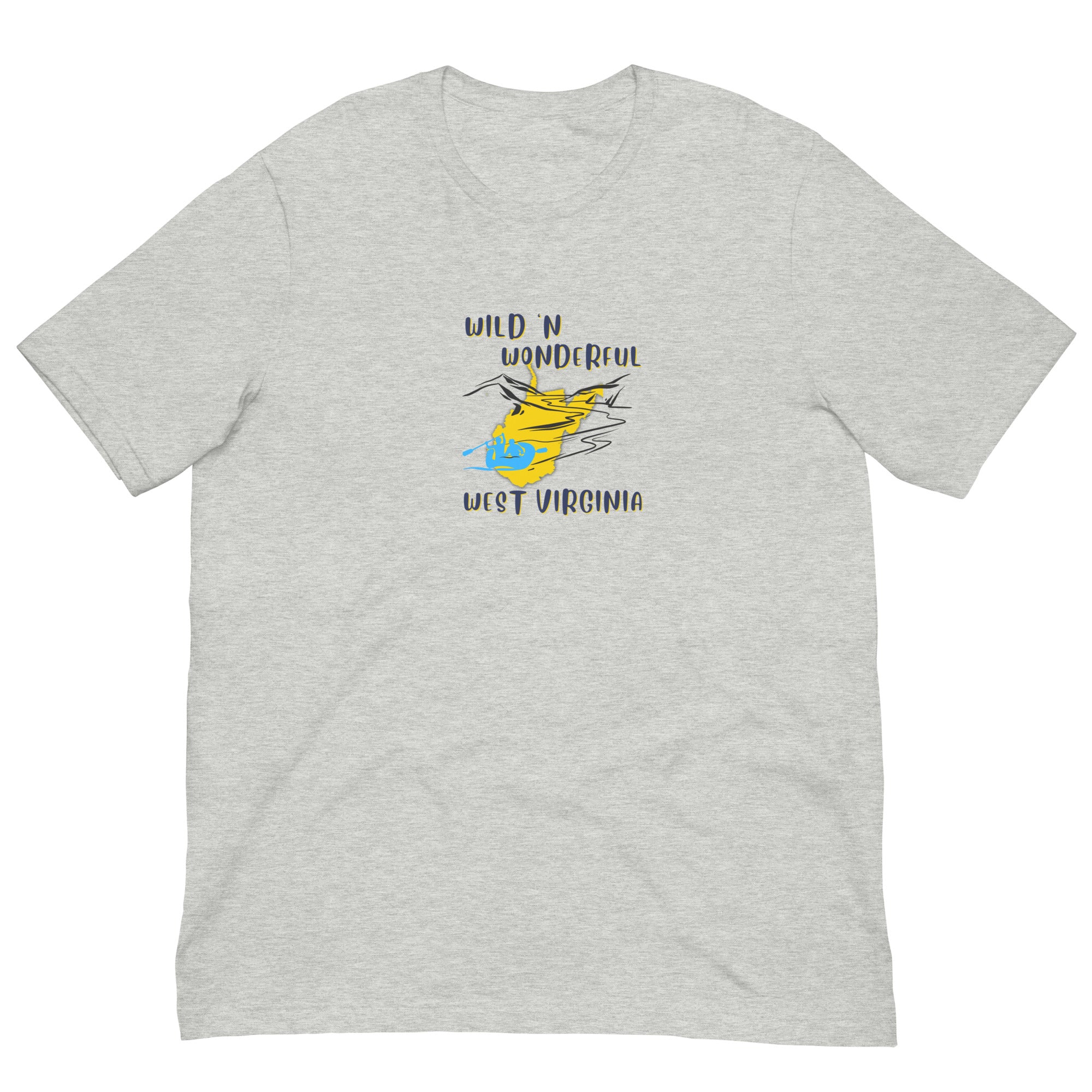 West Virginia Wild n Wonderful Custom State T Shirt Click Tees